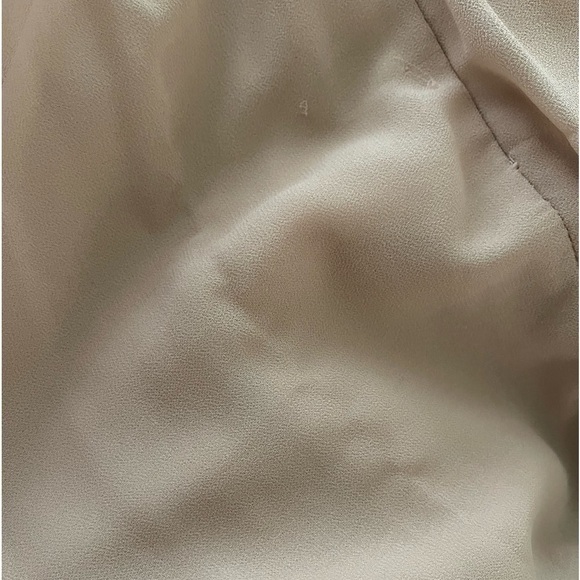 Lulus Champagne Sequin V Neck Empire Waist Maxi Gown Size Large - Picture 13 of 15